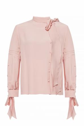 Asymmetrical shirt with tie fastening, zdjęcie 1 Asymmetrical shirt with tie fastening od N21